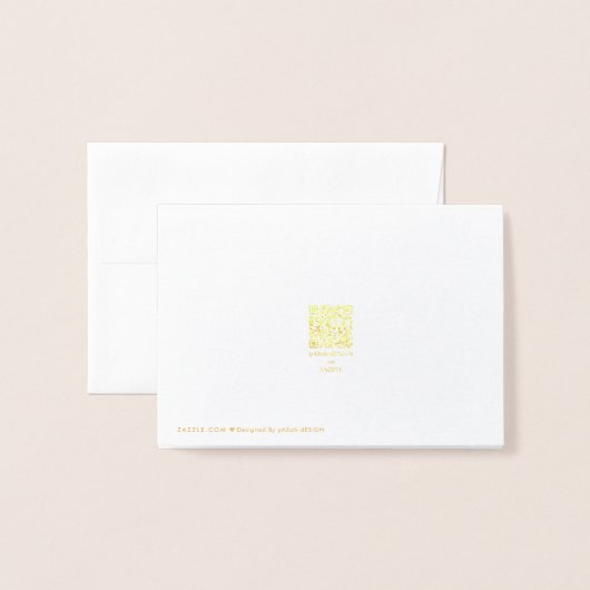 Kissend bruiloft in monochroom folie kaarten (Met envelop)