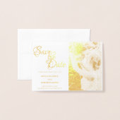 Kissend bruiloft in monochroom folie kaarten (Voorkant met envelop)