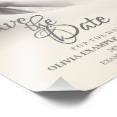 Kissend bruiloft in monochroom foto afdruk (Hoek)