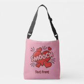 Kissend Comic Sound Effect Crossbody Tas (Voorkant)