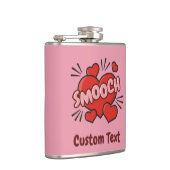 Kissend Comic Sound Effect Heupfles (Rechts)