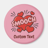 Kissend Comic Sound Effect Magneet (Voorkant)