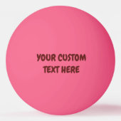 Kissend Comic Sound Effect Pingpongbal (Achterkant)