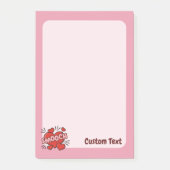 Kissend Comic Sound Effect Post-it® Notes (Voorkant)
