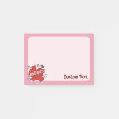 Kissend Comic Sound Effect Post-it® Notes (Voorkant)