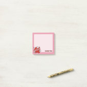 Kissend Comic Sound Effect Post-it® Notes (Op bureau)