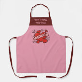 Kissend Comic Sound Effect Schort (Voorkant)