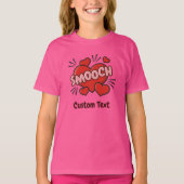 Kissend Comic Sound Effect T-shirt (Voorkant)