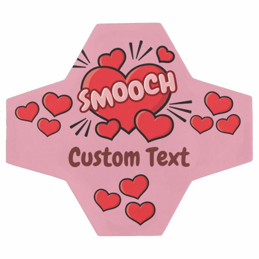 Kissend Comic Sound Effect Voetbal (Enkel)