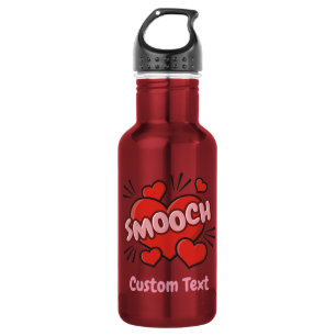 Kissend Comic Sound Effect Waterfles