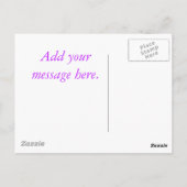 Kissend Couple Briefkaart (Achterkant)