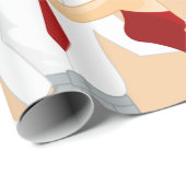 Kissend paar-omslagpapier cadeaupapier (Rol Hoek)