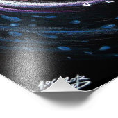 Kissend stel Yin Yang Love Surreal-tekenkunst Foto Afdruk (Hoek)