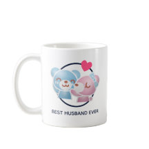 Kissende Beren Cute en Kawaii Best Husband Ever