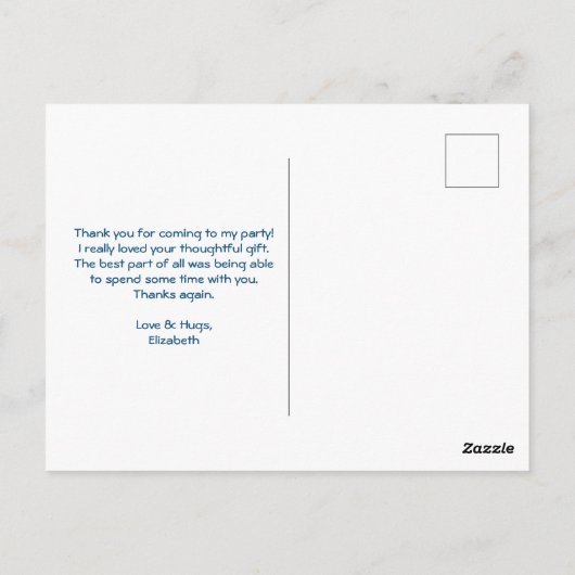 Kissende Beren Cute en Kawaii Dank u Briefkaart (Achterkant)