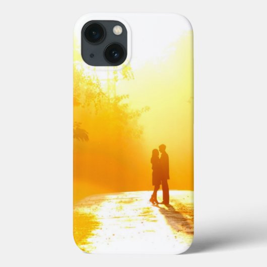 Kissende Couple in het zonlicht Case-Mate iPhone Case (Achterkant)