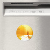 Kissende Couple in het zonlicht Magneet (Insitu (Vaatwasser))