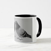 Kissende duiven Gift Mok (Voorkant rechts)