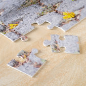 Kissende duiven legpuzzel (Zijkant)