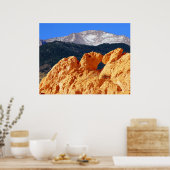 Kissende kamelen, tuin van de goden poster (Keuken)