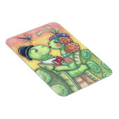 Kissende VALENTIJN MAGNET *Customize Turtles Magneet (Rechterzijde)