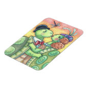 Kissende VALENTIJN MAGNET *Customize Turtles Magneet (Linkerzijde)