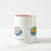 Kissende Vis 11 oz. Keramische Mok (Center)