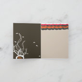 Kissende Vissen Koraalgolven Trouw Verjaardagskaar Bedankkaart (Binnen)