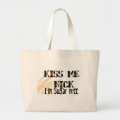 kissenzak grote tote bag (Voorkant)