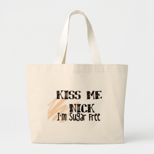 kissenzak grote tote bag (Voorkant)