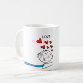 kisser koffiemok (Voorkant links)
