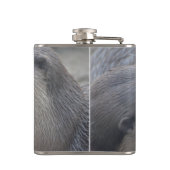 Kisser River Otters Heupfles (Achterkant)
