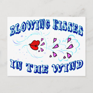Kisses blazen briefkaart