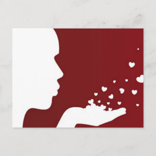 Kisses blazen briefkaart