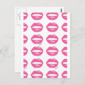 Kisses Briefkaart (Voorkant / Achterkant)