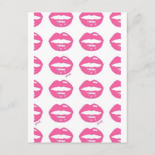 Kisses Briefkaart (Voorkant)