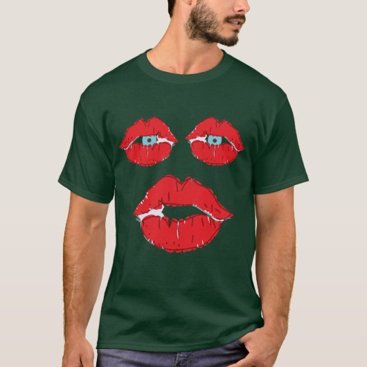 KISSES Dark Shirts (Voorkant)