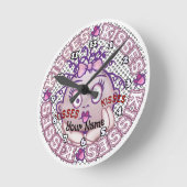 Kisses Face Ronde Klok (Hoek)