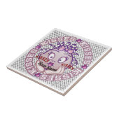 Kisses Face Tegeltje (Zijkant)