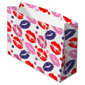 Kisses Gift Bag Groot Cadeauzakje (Achterkant Gekanteld)