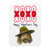 Kisses & Hugs-Valentijn uit de hondenkoelkast Magneet (Verticaal)