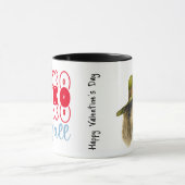 Kisses & Hugs-Valentijn van de Kaart van de honden Mok (Midden)