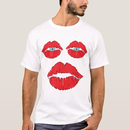 KISSES Lichte shirts (Voorkant)