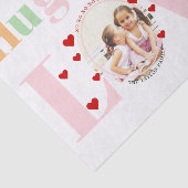 Kisses, liefde, touwtjes foto-Valentijnsdag Tissuepapier (Detail)