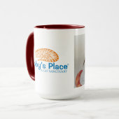 Kisses met wortelmok mok (Voorkant links)