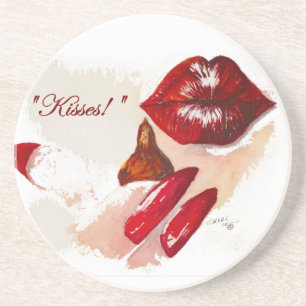 Kisses. Onderzetter