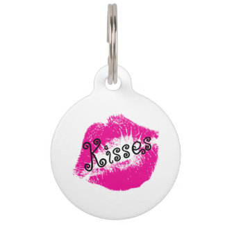 Kisses Pet ID Tag Huisdierpenning