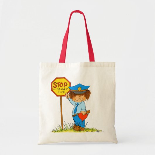 Kisses. Po-lease stop in naam van liefde Tote Bag (Voorkant)