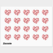 Kisses Ronde Sticker (Vel)