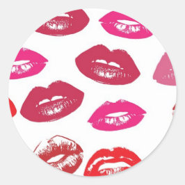 Kisses Ronde Sticker